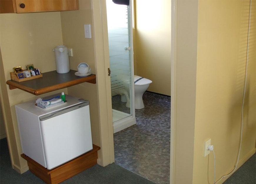 ensuite bathroom and tea-coffee making facilities in all studio units